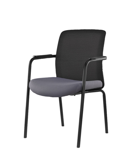 Krzesło Formo czarno szare
