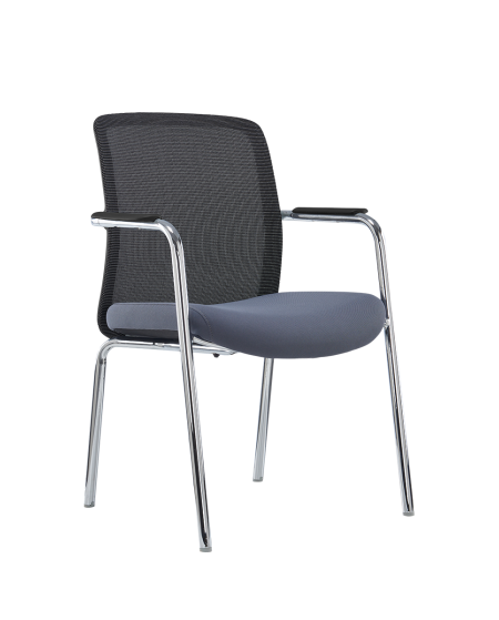 Krzesło Lenzo czarno szare