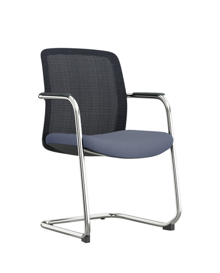 Krzesło Quadra czarno szare