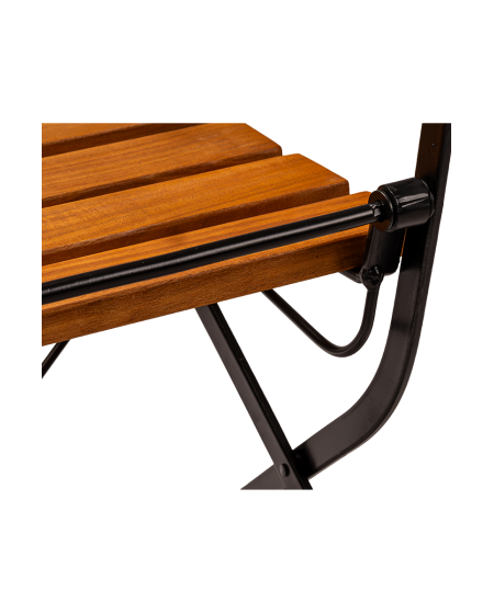 Krzesło Lara czarno akacjowe