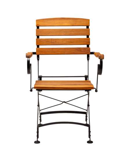 Krzesło Lara Grand czarno akacjowe