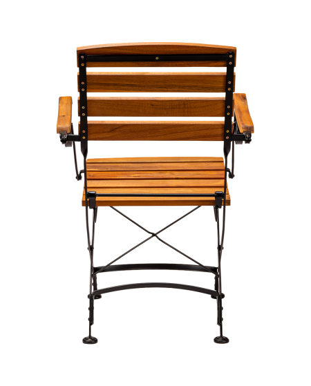 Krzesło Lara Grand czarno akacjowe