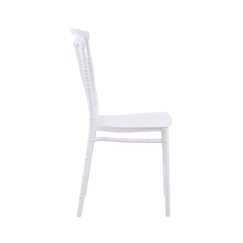 Krzesło Chiavari Napoleon Simple białe