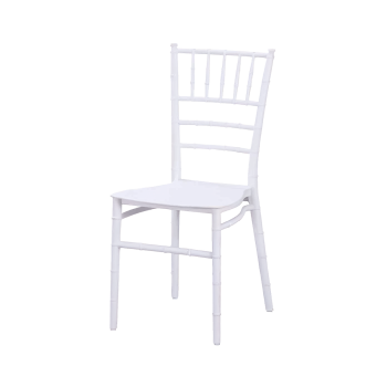Krzesło Chiavari Tiffany Simple białe