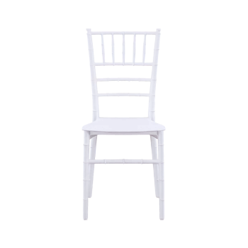 Krzesło Chiavari Tiffany Simple białe