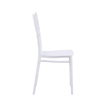 Krzesło Chiavari Tiffany Simple białe