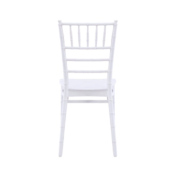 Krzesło Chiavari Tiffany Simple białe