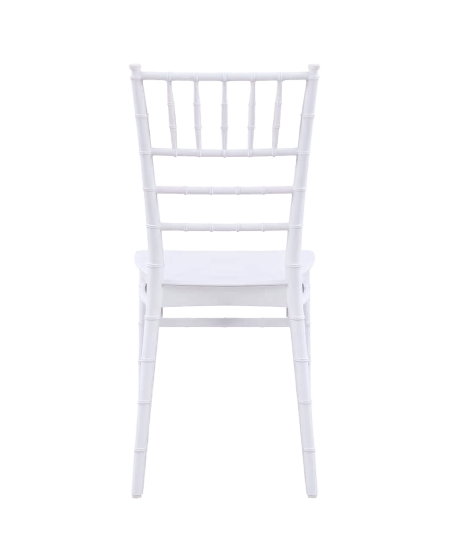 Krzesło Chiavari Tiffany Simple białe