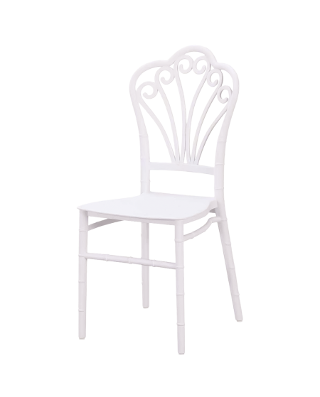 Krzesło Victoria Simple białe