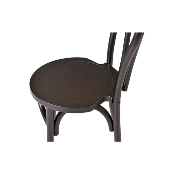 Krzesło Monet Wood czarne