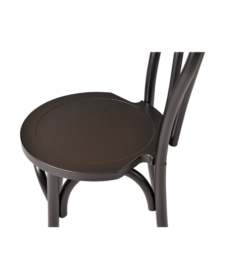 Krzesło Monet Wood czarne