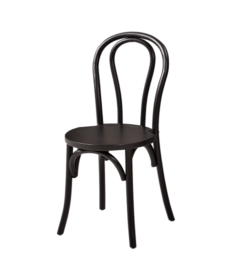 Krzesło Monet Wood czarne