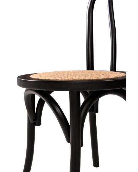 Krzesło Monet Wood RT czarne