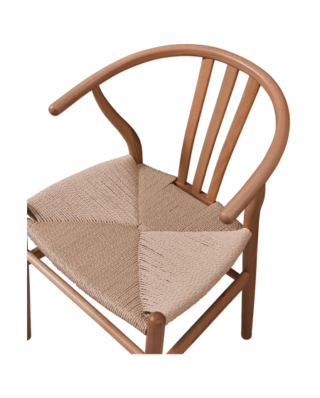 Krzesło Wishbone naturalne