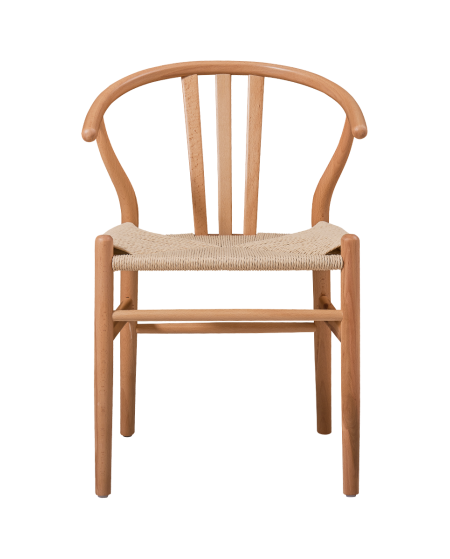 Krzesło Wishbone naturalne