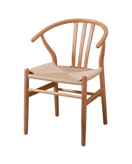 Krzesło Wishbone naturalne