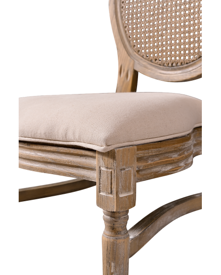 Krzesło Medalion rustykalne