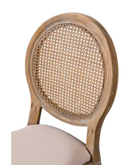 Krzesło Medalion rustykalne