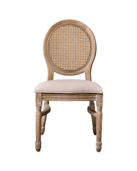 Krzesło Medalion rustykalne