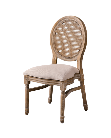 Krzesło Medalion rustykalne