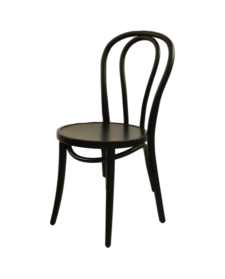 Krzesło drewniane Monet 18 czarne