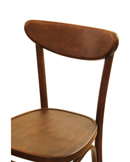 Krzesło drewniane Boomerang orzech