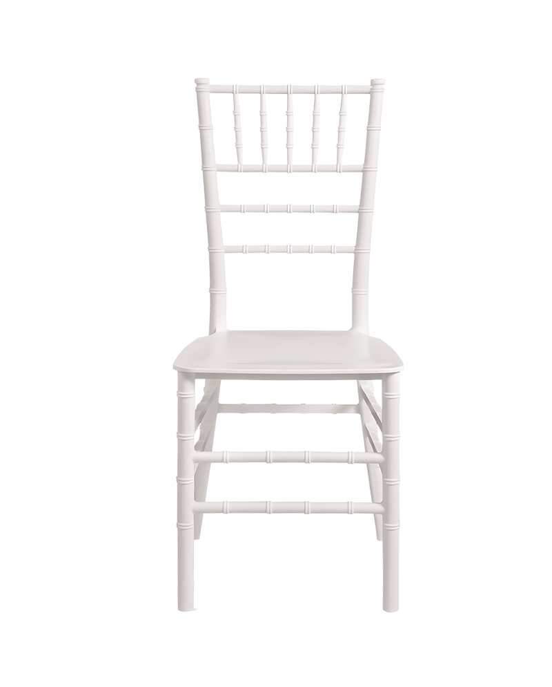Stolička Chiavari Tiffany, biela