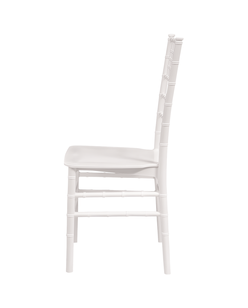 Stolička Chiavari Tiffany, biela