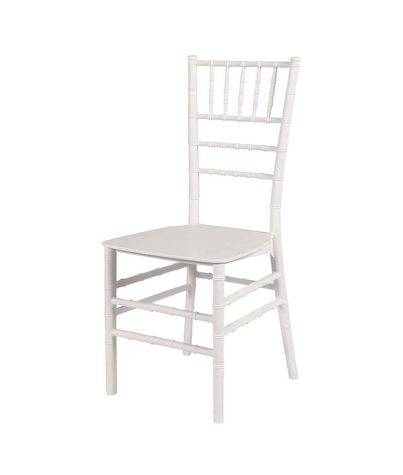 Stolička Chiavari Tiffany, biela