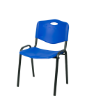 Krzesło Iso Plast niebieskie