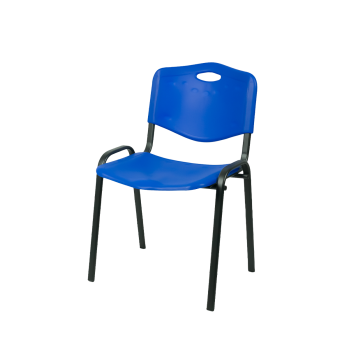 Krzesło Iso Plast niebieskie