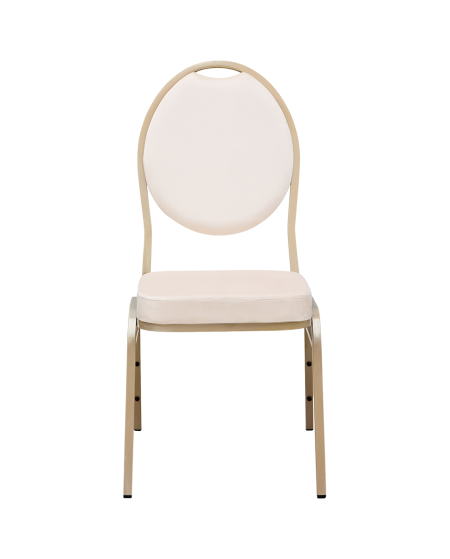 Krzesło Herman Modern beżowy welur