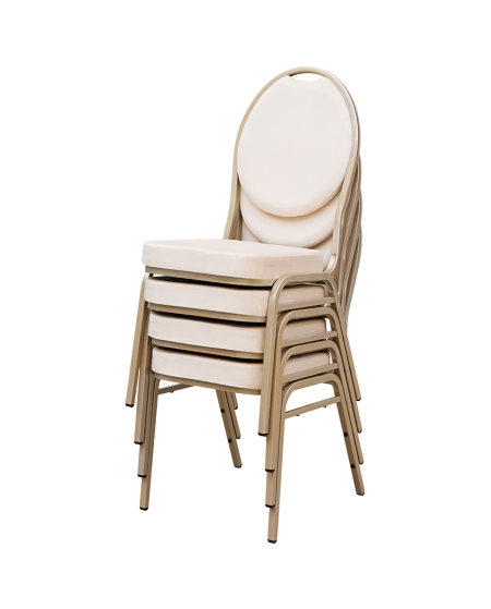 Krzesło Herman Modern beżowy welur