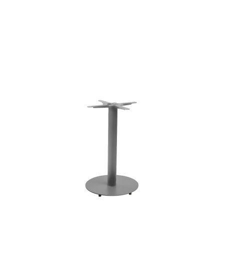 Stolik Alfa R szary z dębowym blatem drewnianym