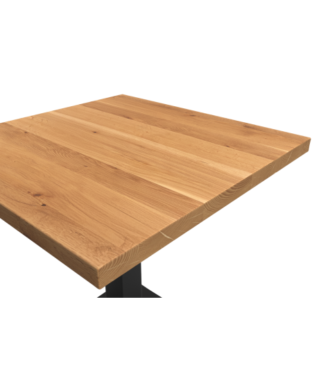 Stolik Omega z dębowym blatem drewnianym