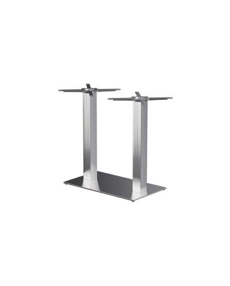 Stolik Sigma Duo z dębowym blatem drewnianym