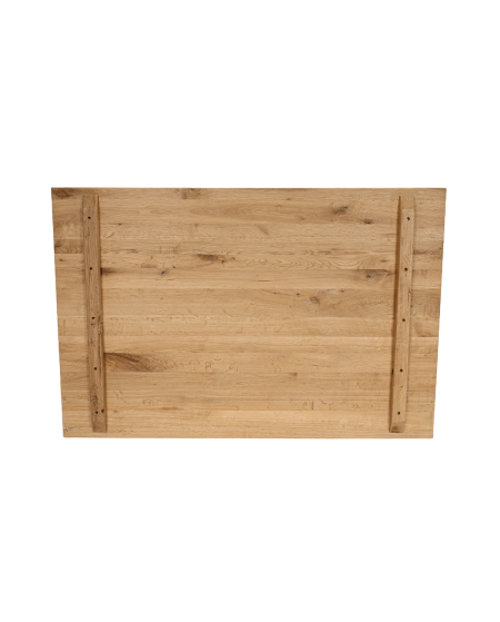 Stolik Alfa Bar Duo czarny z dębowym blatem drewnianym