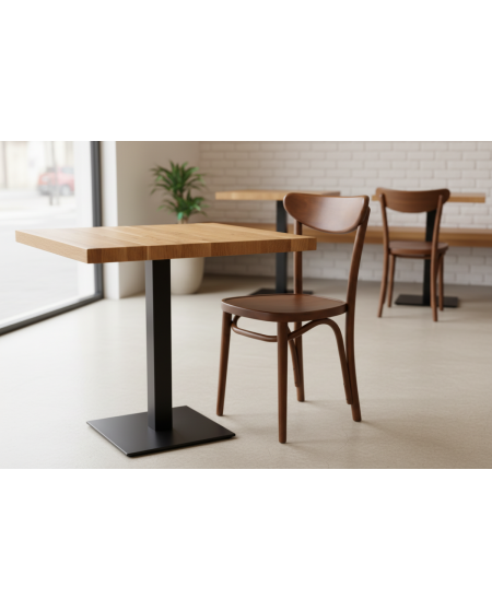 Krzesło drewniane Boomerang orzech