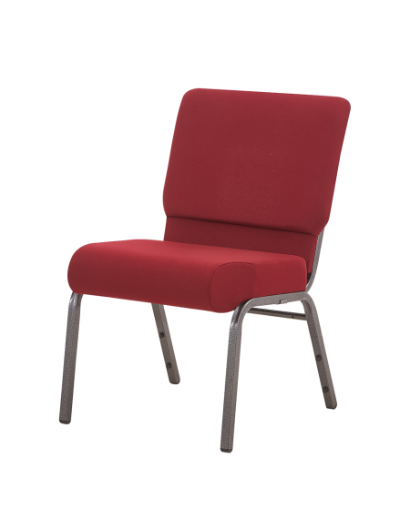 Krzesło Ambassador tapicerowane czerwone