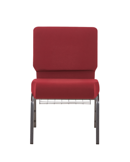 Krzesło Ambassador tapicerowane czerwone