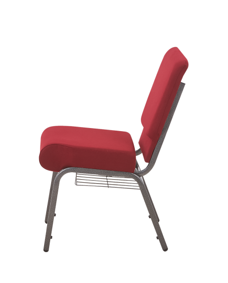Krzesło Ambassador tapicerowane czerwone