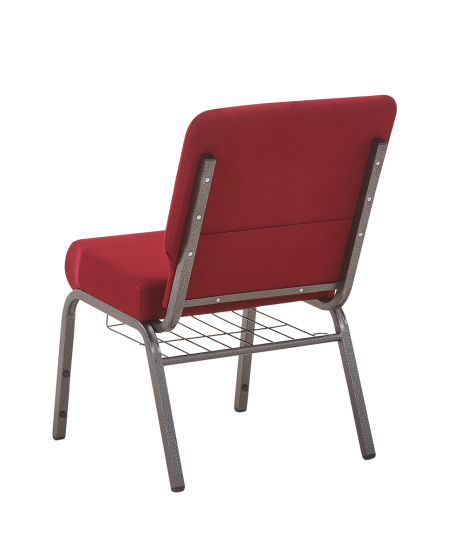 Krzesło Ambassador tapicerowane czerwone