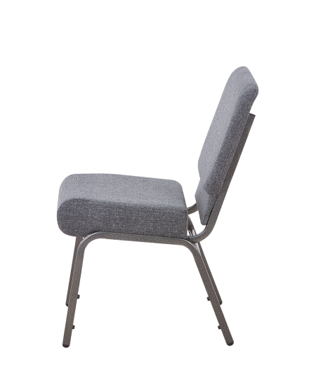 Krzesło Ambassador tapicerowane szare