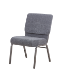 Krzesło Ambassador tapicerowane szare