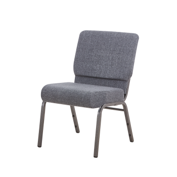 Krzesło Ambassador tapicerowane szare