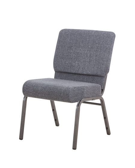Krzesło Ambassador tapicerowane szare