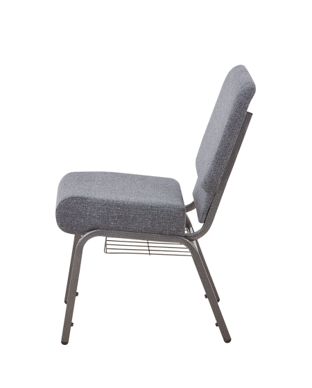 Krzesło Ambassador tapicerowane szare