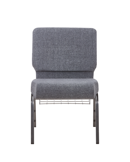 Krzesło Ambassador tapicerowane szare