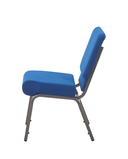 Krzesło Ambassador tapicerowane granatowe