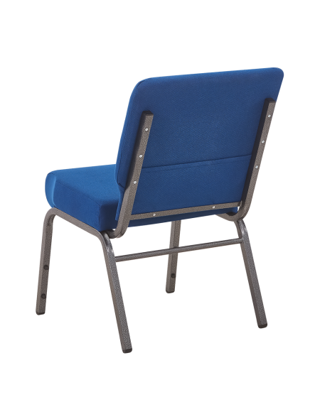 Krzesło Ambassador tapicerowane granatowe